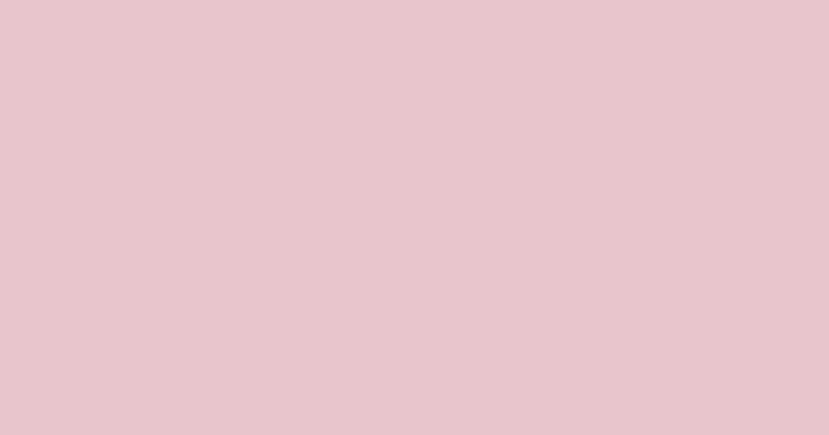 #e6c5cb oyster pink color image