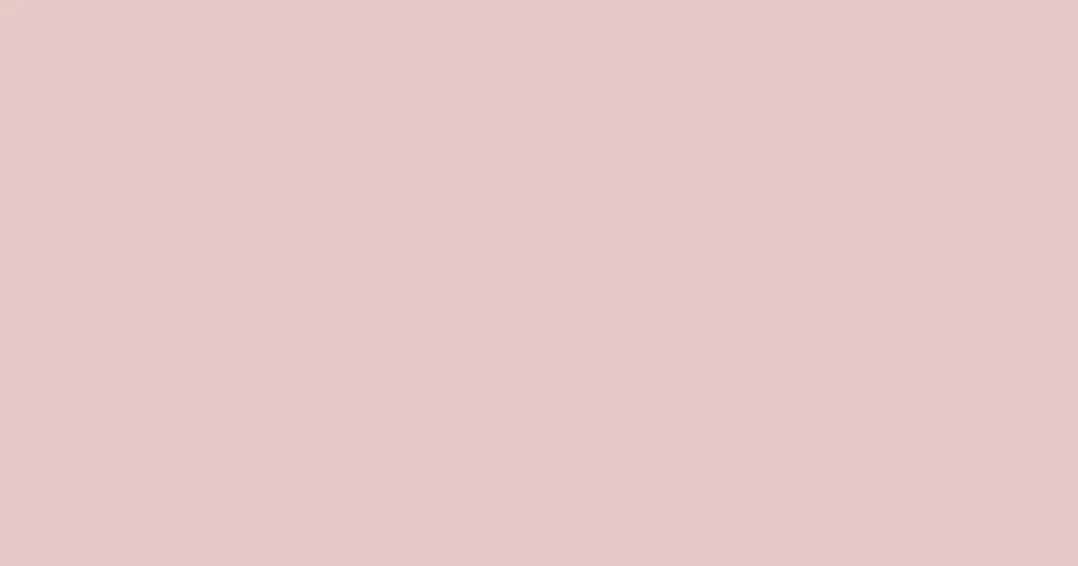 #e6c9c7 oyster pink color image