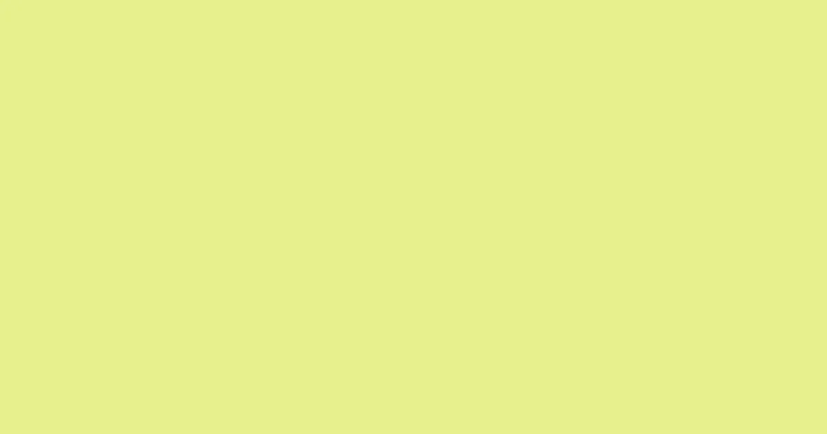 #e6f08d green yellow color image