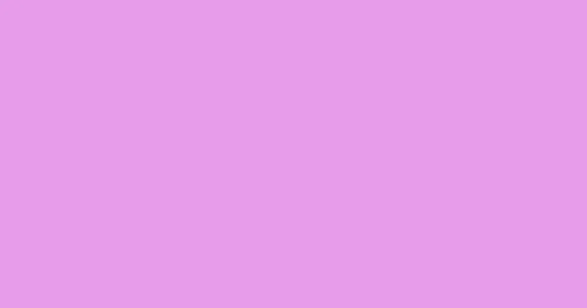 #e79cea lilac color image