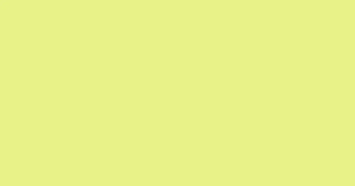 #e7f288 key lime pearl color image