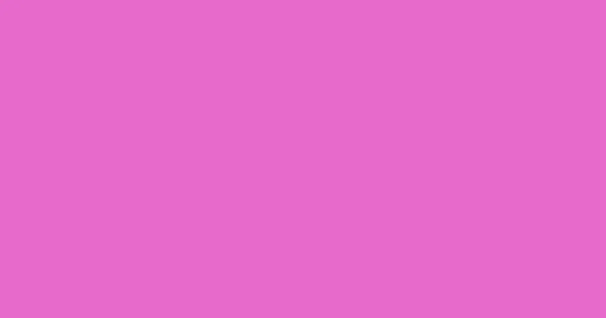 #e86acc lavender magenta color image