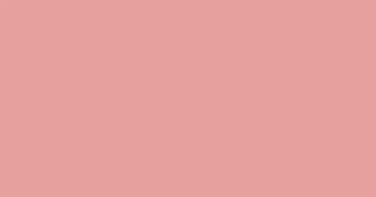 #e8a19e tonys pink color image