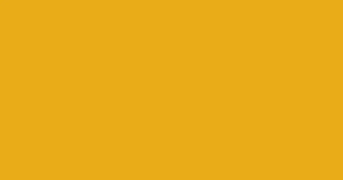 #e8ad19 fuel yellow color image