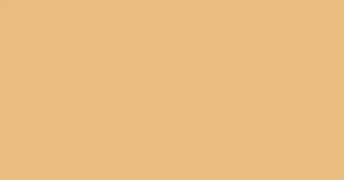 #e8bc7f gold sand color image
