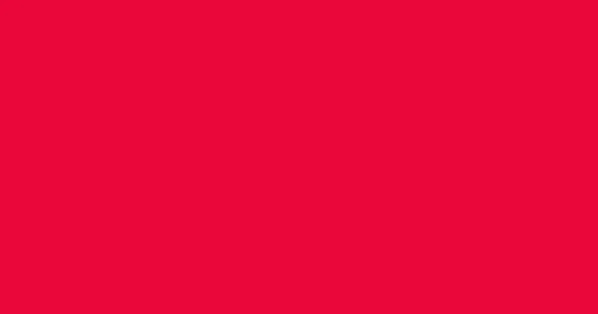 #e90739 red ribbon color image