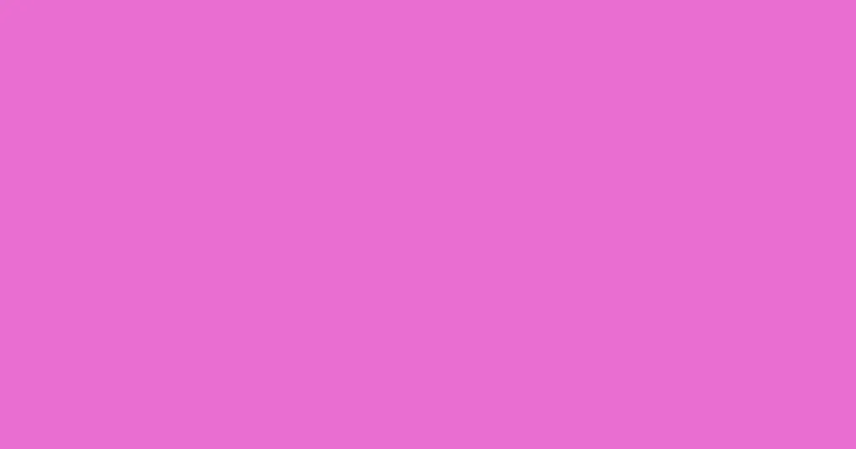 #e96fd1 lavender magenta color image