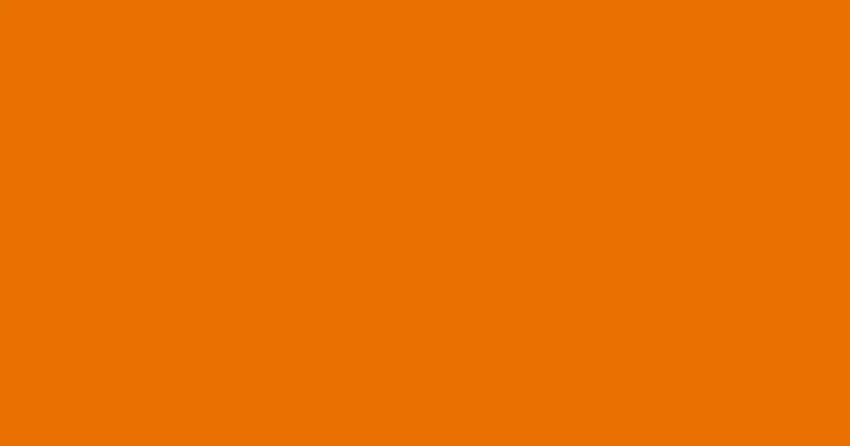 #e97101 clementine color image