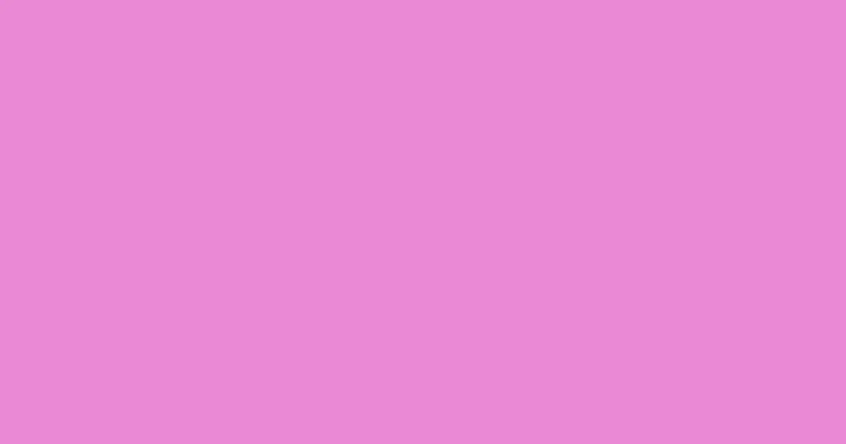 #e989d4 lavender magenta color image