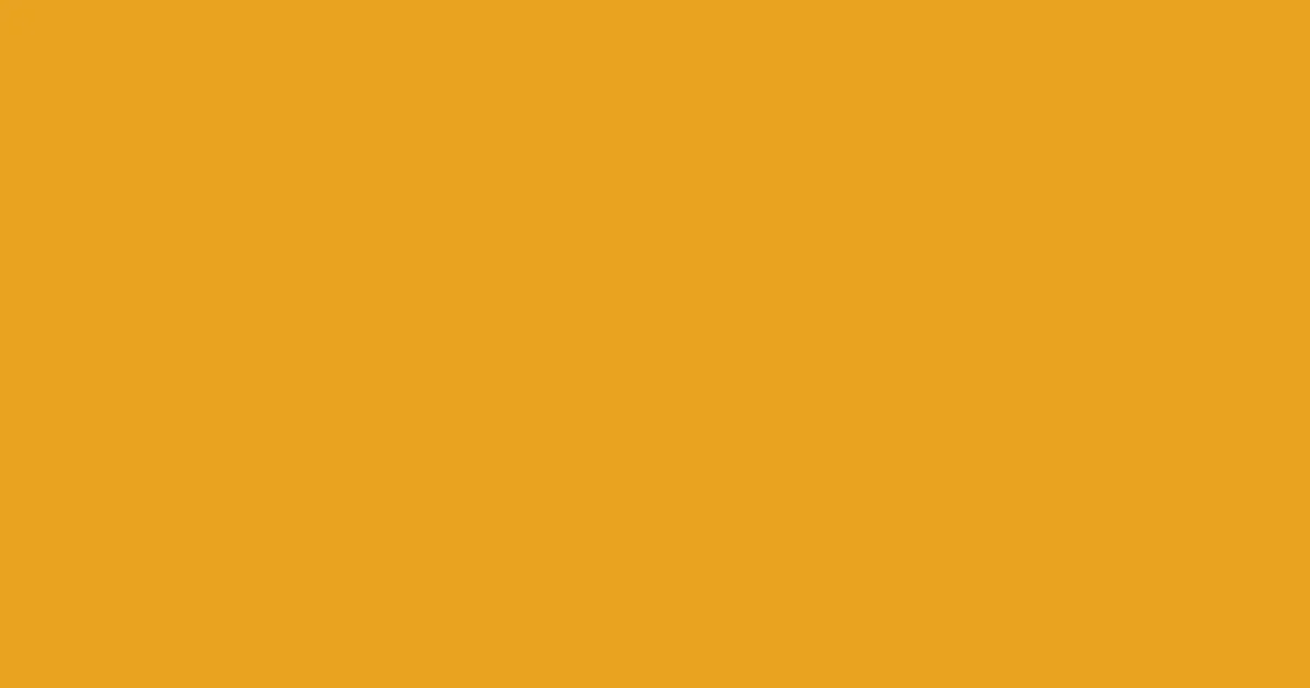 #e9a321 fuel yellow color image
