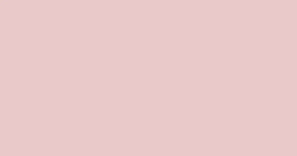 #e9c9c9 oyster pink color image
