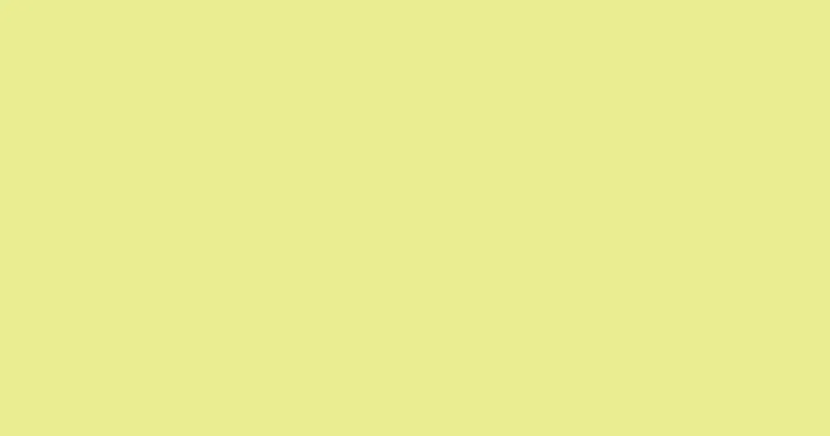 #e9ee91 green yellow color image