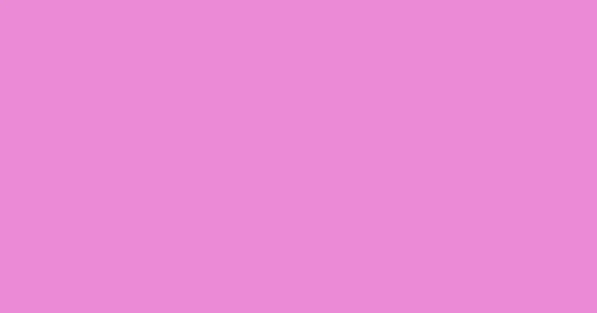 #ea8ad5 lavender magenta color image