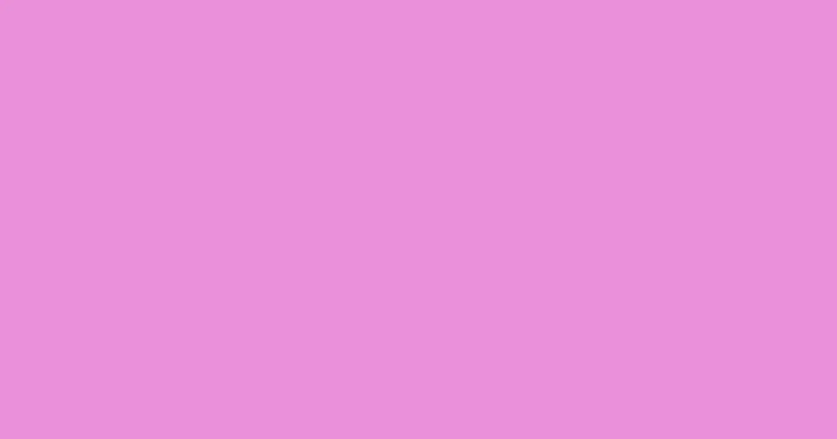 #ea90d9 lavender magenta color image