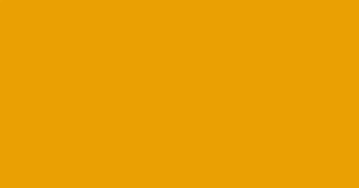 #eaa002 orange peel color image
