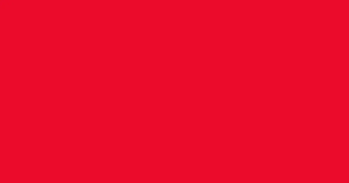 #eb0a2a red ribbon color image