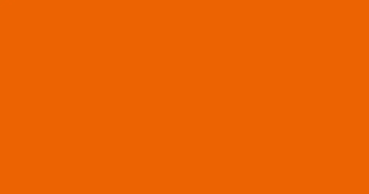 #eb6302 clementine color image