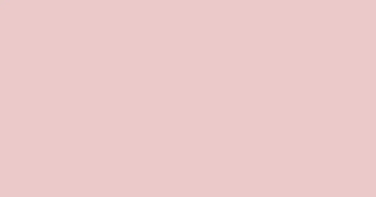 #ebc9c8 oyster pink color image