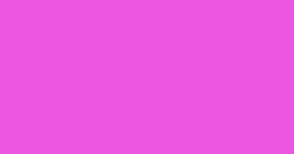 #ec55e1 lavender magenta color image