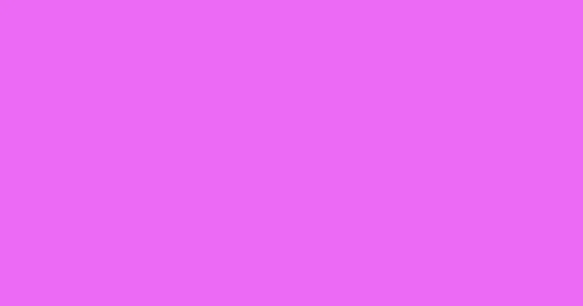 #ec69f5 pink flamingo color image