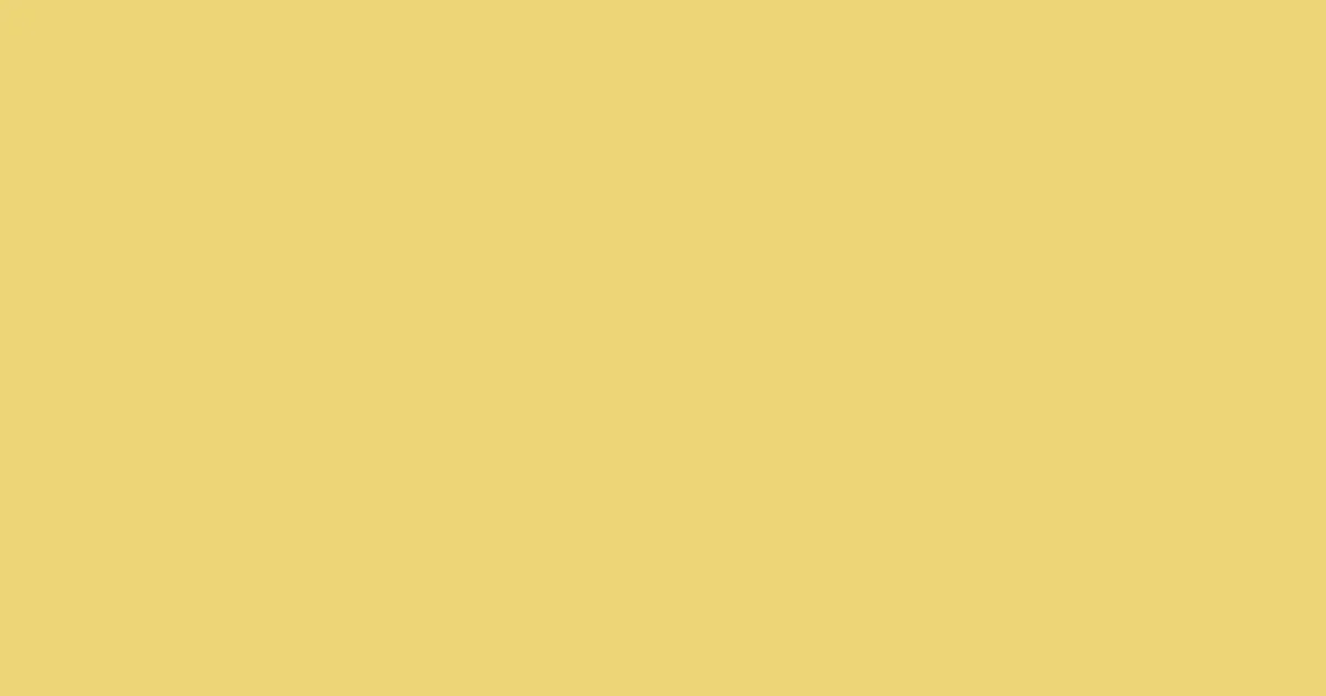#ecd577 flax color image