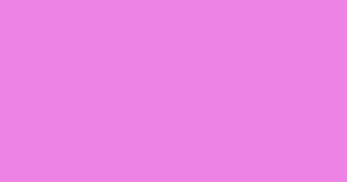 #ed84e4 lavender magenta color image