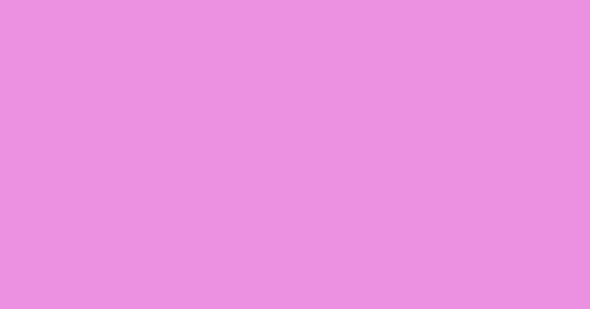 #ed91e1 lavender magenta color image