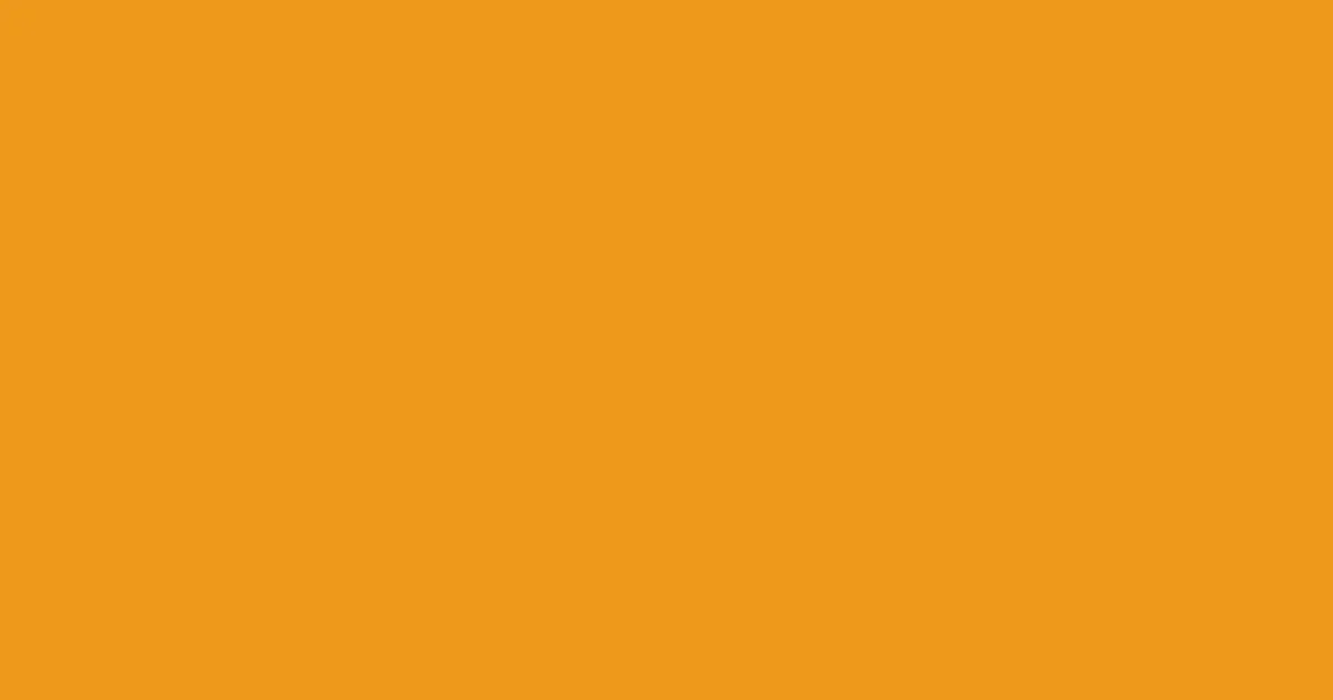 #ed991c carrot orange color image