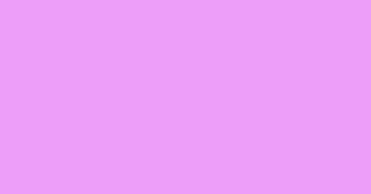 #ed9ff9 shocking pink color image