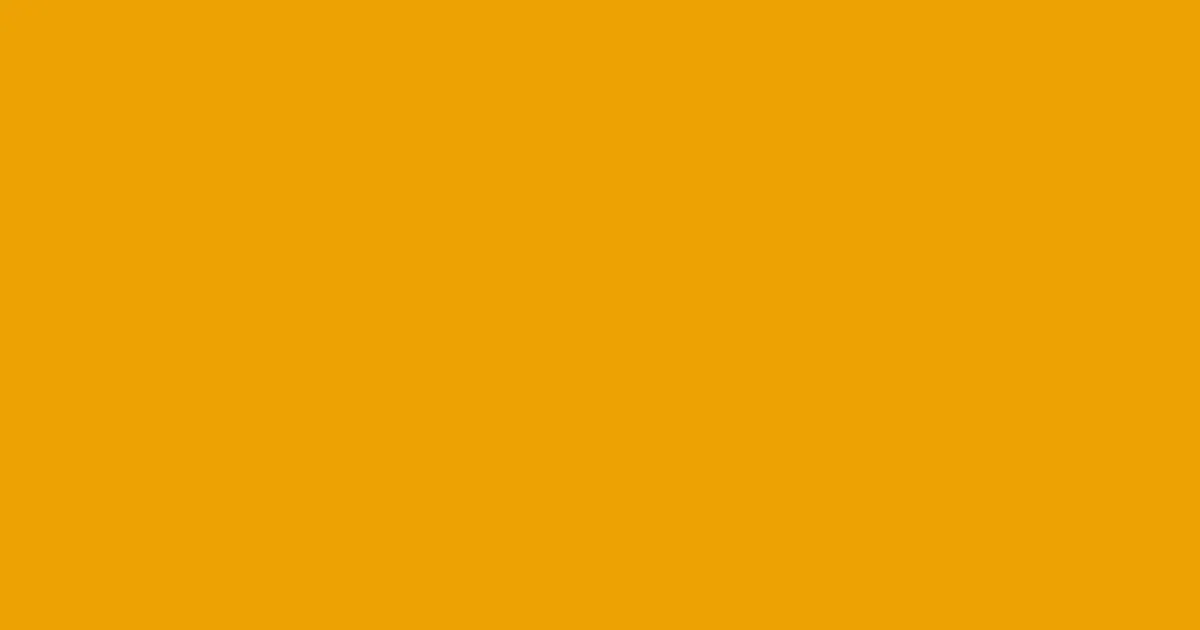 #eda202 web orange color image