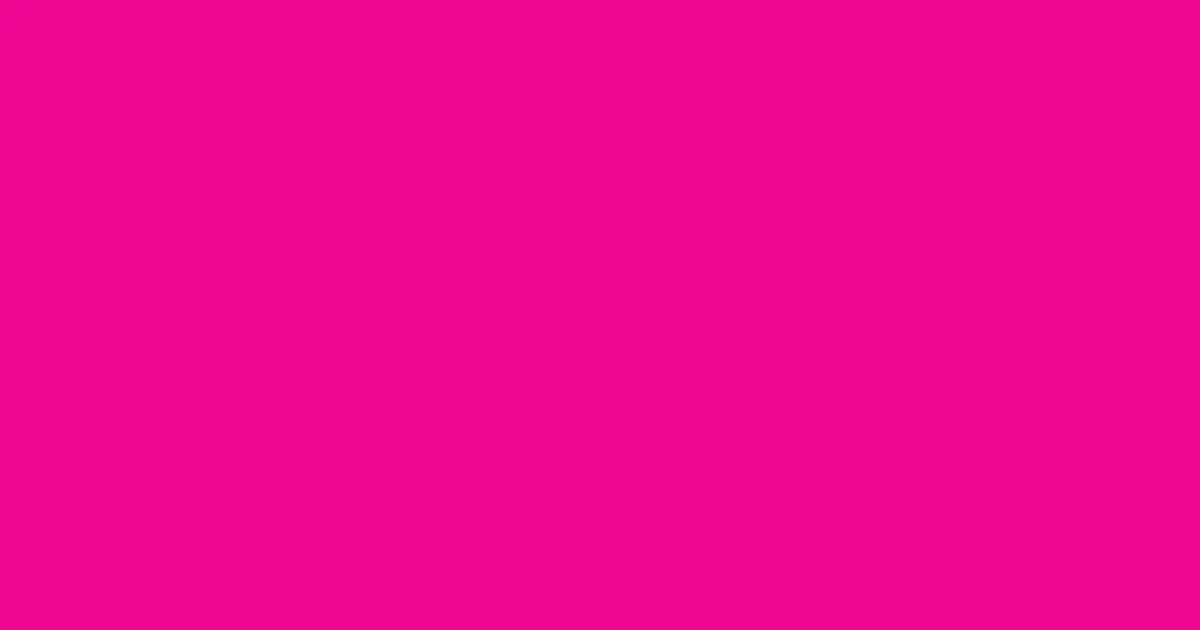 #ee0791 hollywood cerise color image