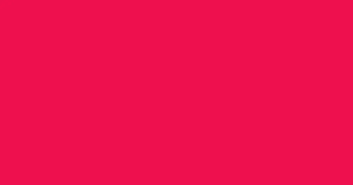 #ee104c red color image