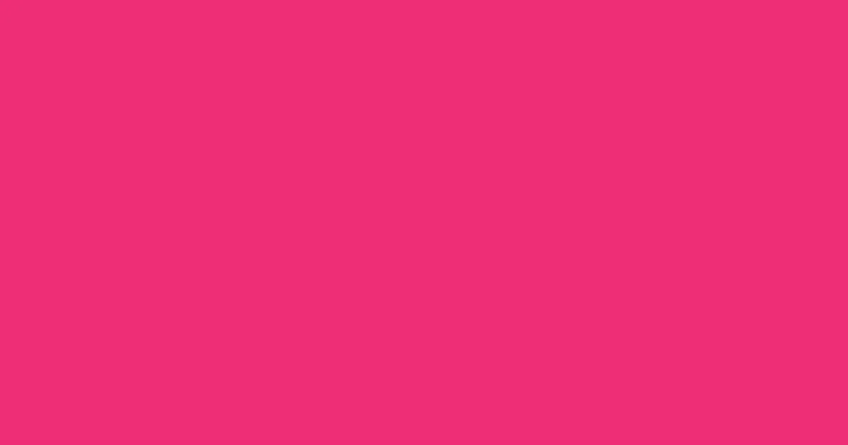 #ee2e75 rose pearl color image