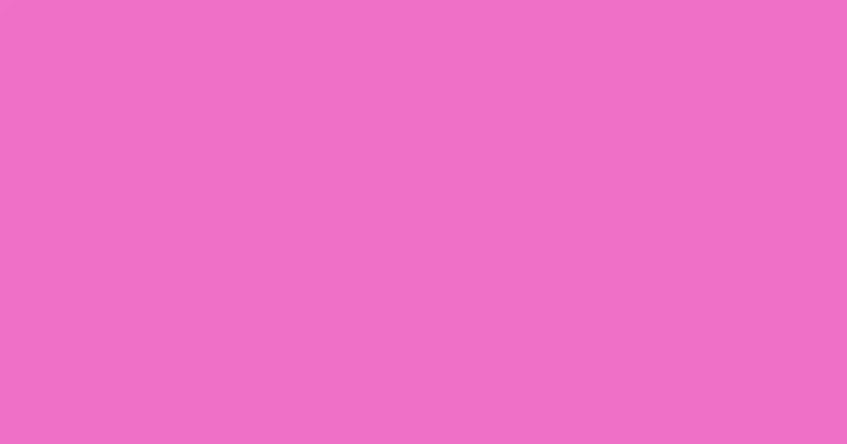 #ee71c7 persian pink color image