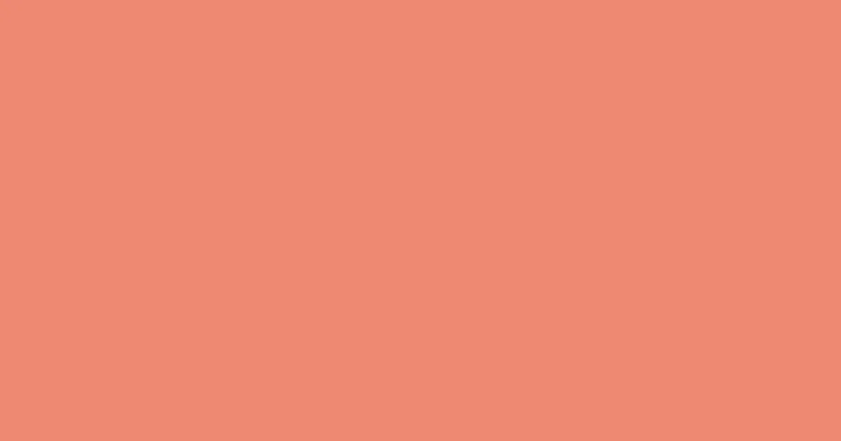 #ee8871 apricot color image