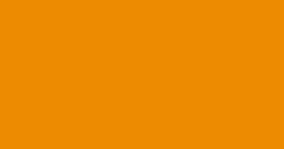 #ee8a02 tangerine color image