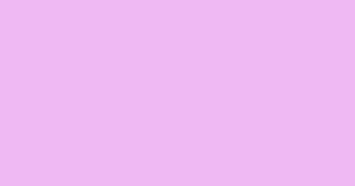 #eebaf2 french lilac color image