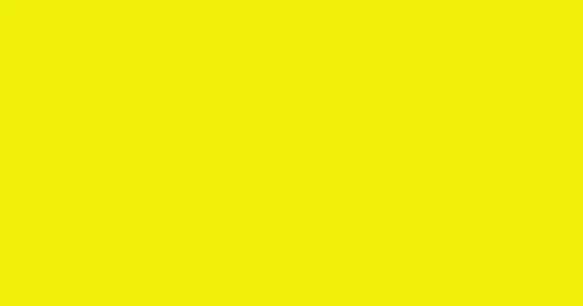#eeef0b lemon color image