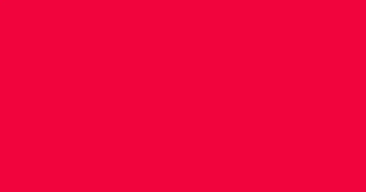 #f0043d red ribbon color image