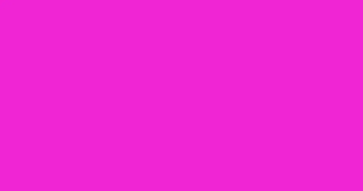 #f025d5 shocking pink color image