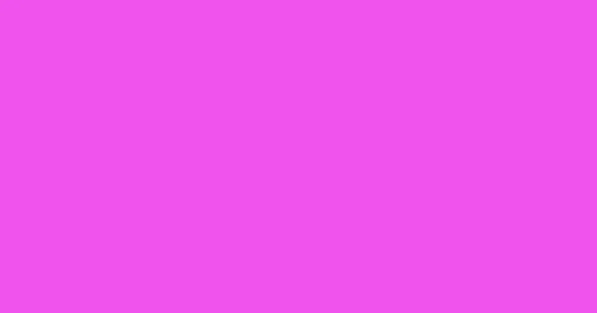 #f053ed purple pizzazz color image