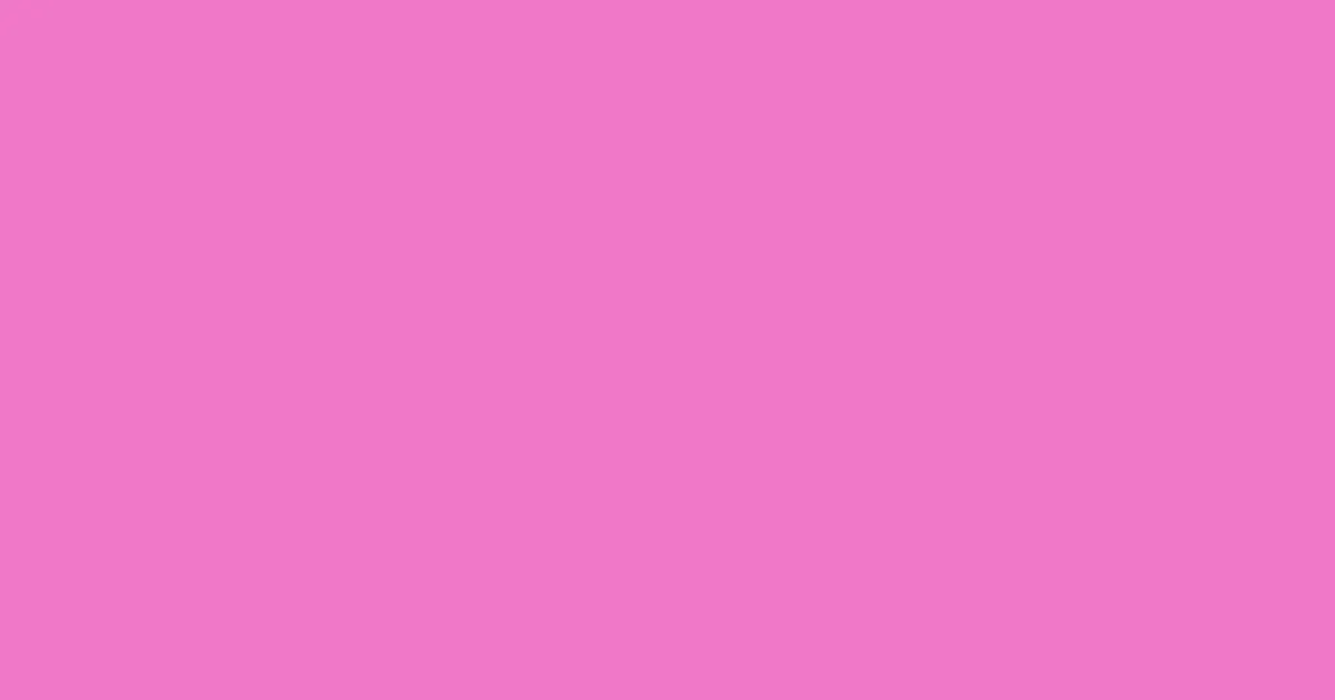 #f078c7 persian pink color image