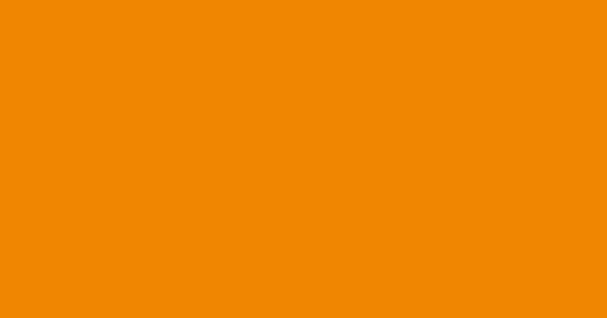 #f08500 tangerine color image
