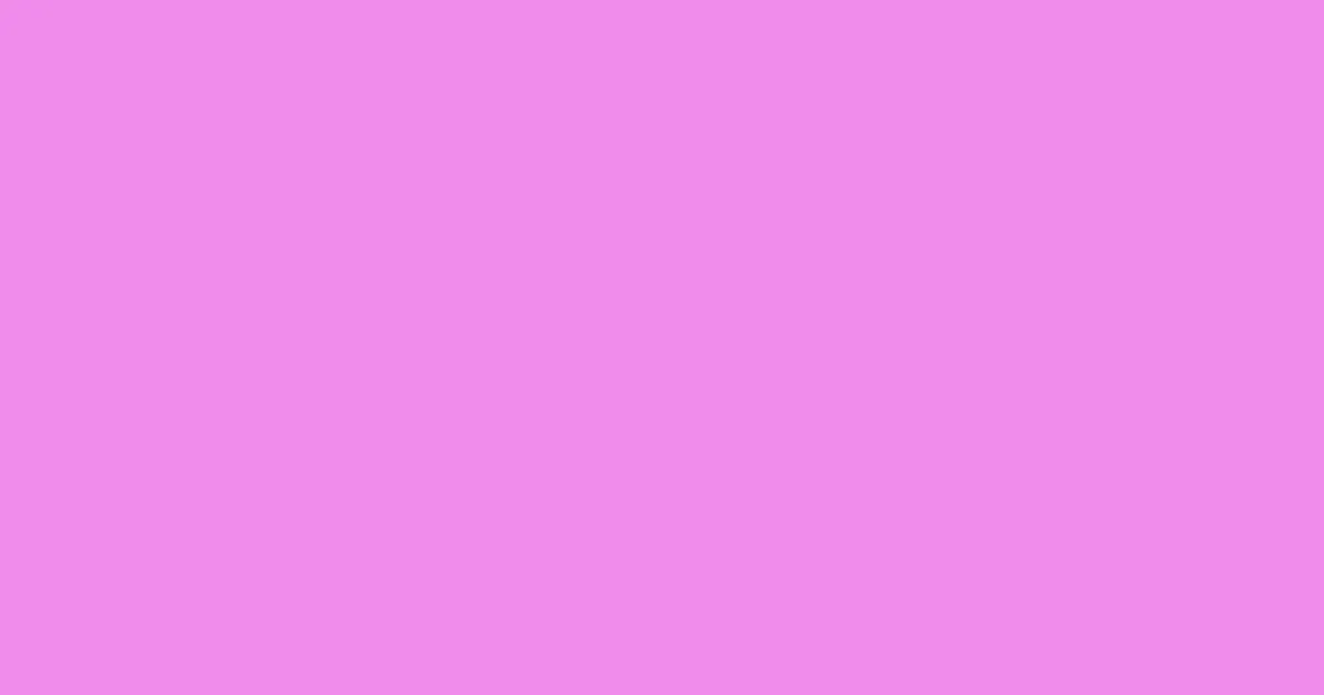 #f08beb lavender magenta color image