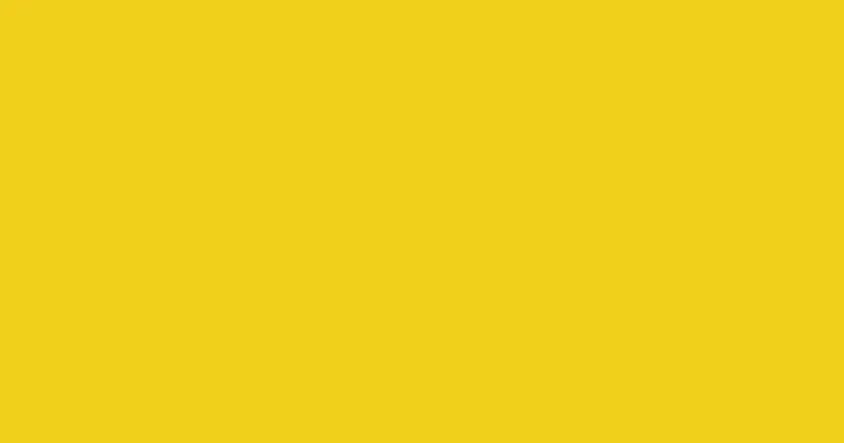 #f0d01b ripe lemon color image
