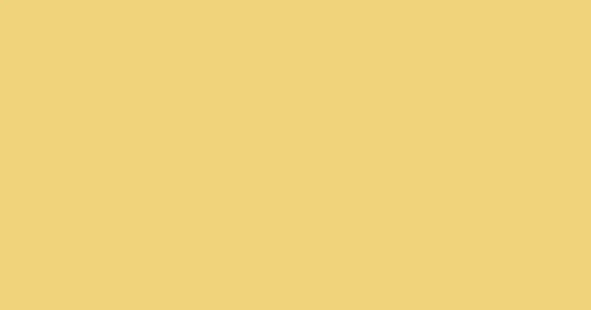 #f0d37b golden sand color image