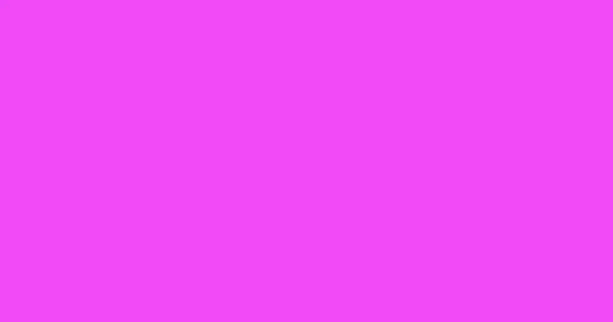 #f149f5 pink flamingo color image