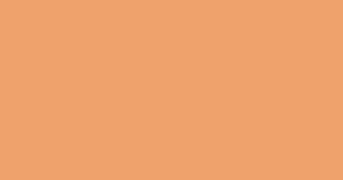 #f1a26e sandy brown color image