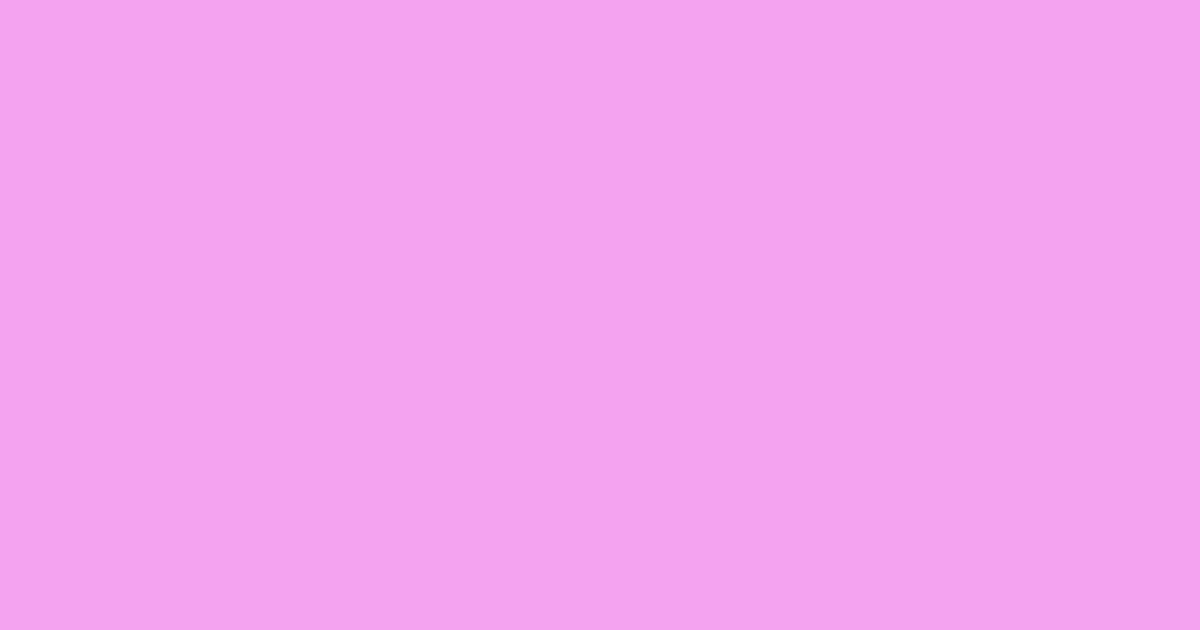 #f1a3ef lavender magenta color image