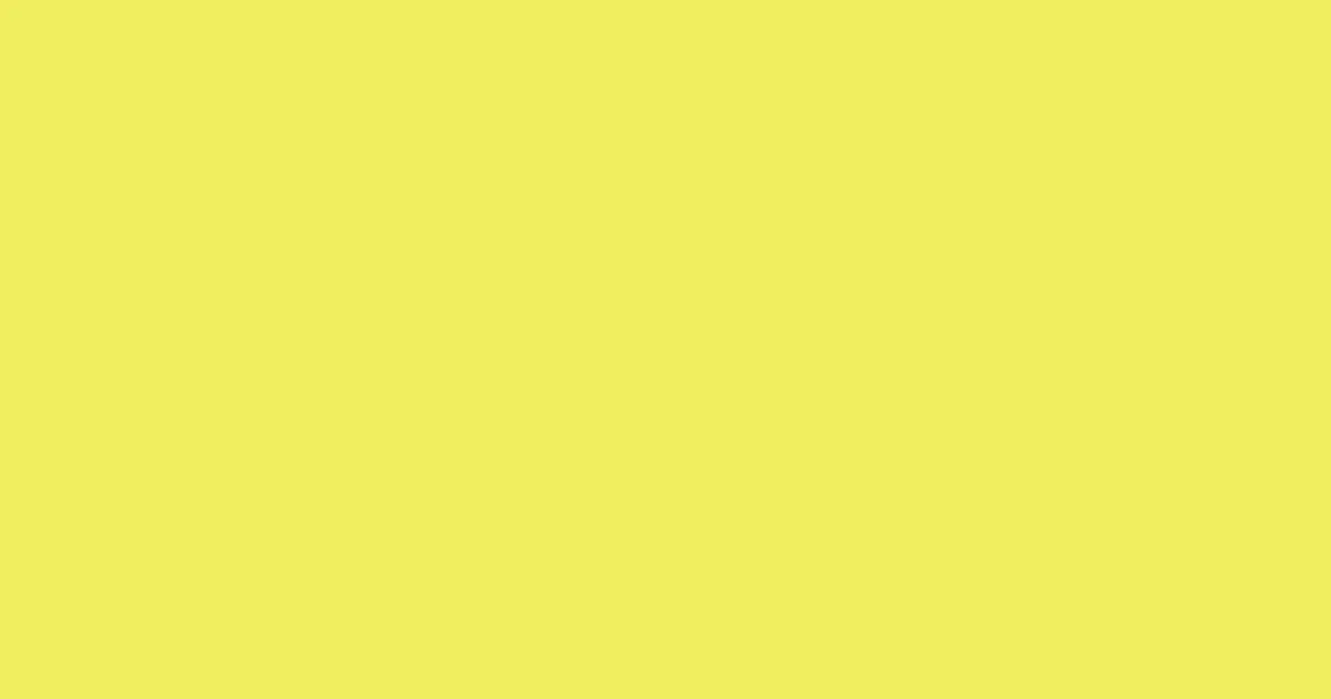 #f1ee60 sunny pearl color image